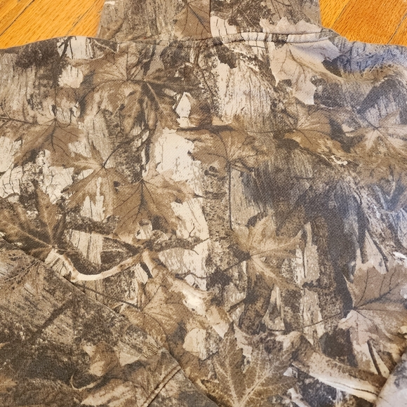 Hollister Brown Camouflage Boxy Fit Hoodie - Picture 7 of 8